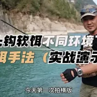 路亚野钓控饵实战心得 实战验证，流水飘铅静水跳、铅头钩软饵不同环境下的控饵手法
#路亚新手入门教程#路亚新手 #路亚饵#路亚野钓