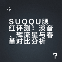suqqu腮红01淡音、109辉流星