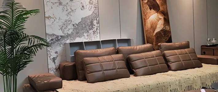 ⚫️🟤⚪️无敌配色法丨5.4米沙发背景墙