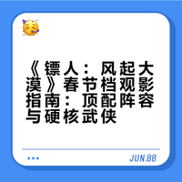 《镖人:风起大漠》春节档观影指南:顶配阵容与硬核武侠