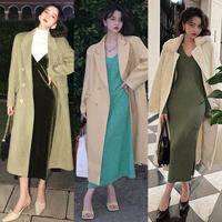 冬季穿搭解析：大衣+长裙搭配法则与选购指南