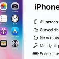 iPhone20周年纪念版太香了，屏下Face ID首发+四曲面屏