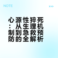 心源性猝死：从生理机制到急救预防的全解析