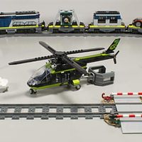 脱离现实的大劫案，乐高 60508 城市系列 警匪大追击列车【评测】