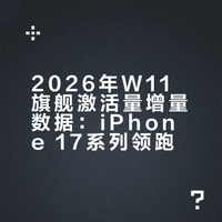 W11 旗舰激活量增量iPhone 17 系列 70.04 万华为 Mate80 系列 21.85 万小米 17 系列 11.17 万台（含 Ultra 0.76 万）vivoX300 系列 7.32 万OPPO FindX9 系列 6.5 万台荣耀 Magic8 系列 3.71 万