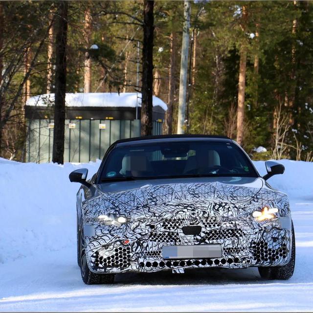 奔驰SL也要改款了，性能或再上一个台阶