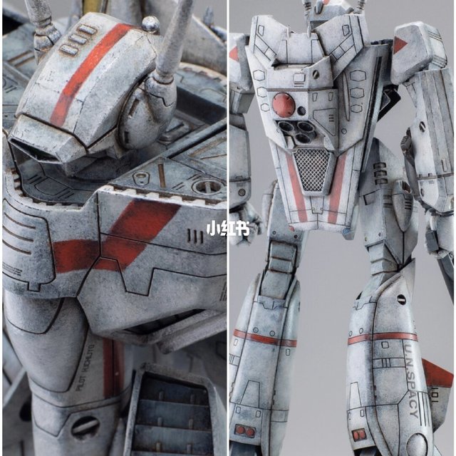 Plamax VF-1J新MAX技法涂装完稿