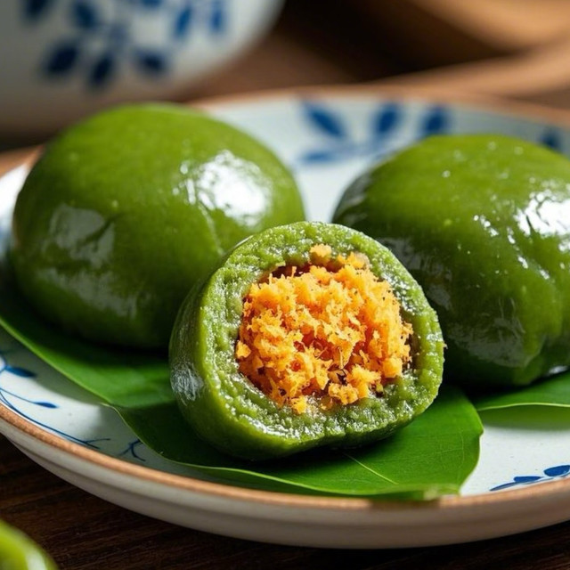 艾草清香，岭南艾糍