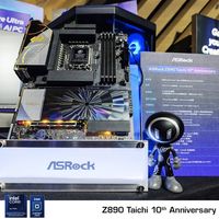 华擎Z890 Taichi十周年纪念版主板亮相：换皮不换芯