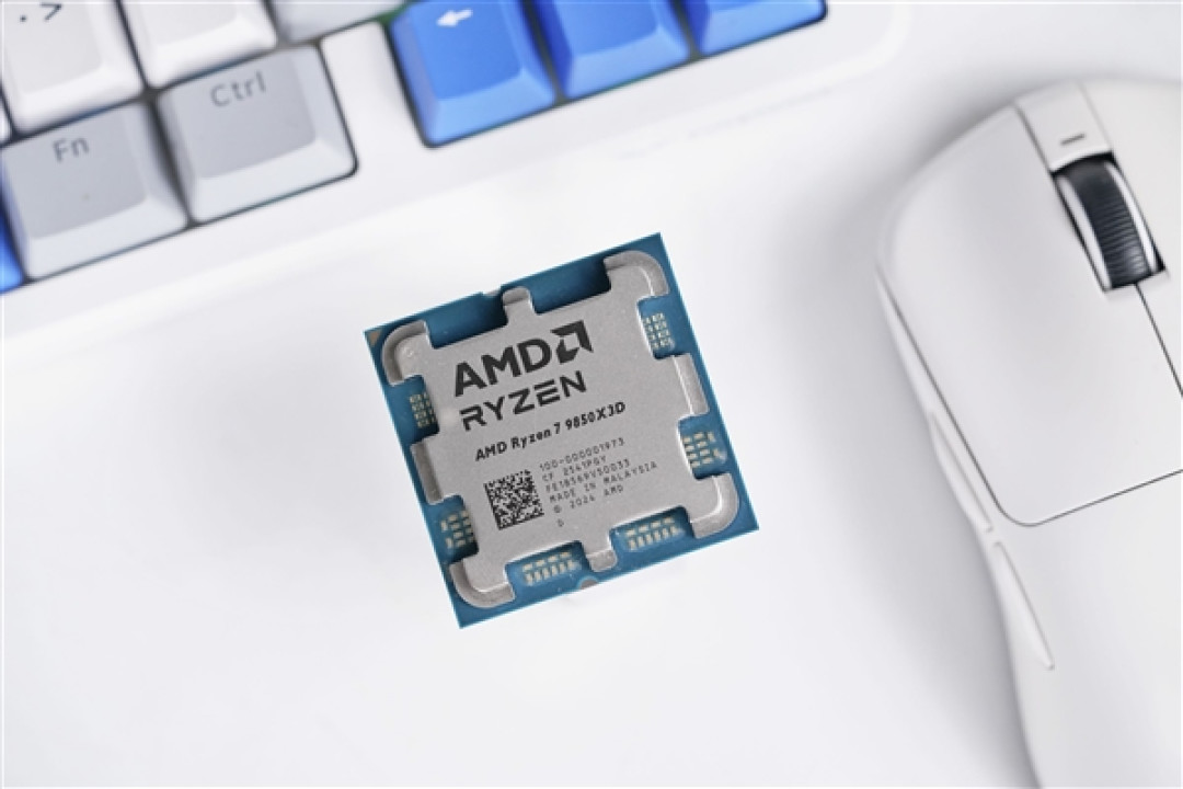 最强游戏处理器!锐龙7 9850X3D处理器图赏