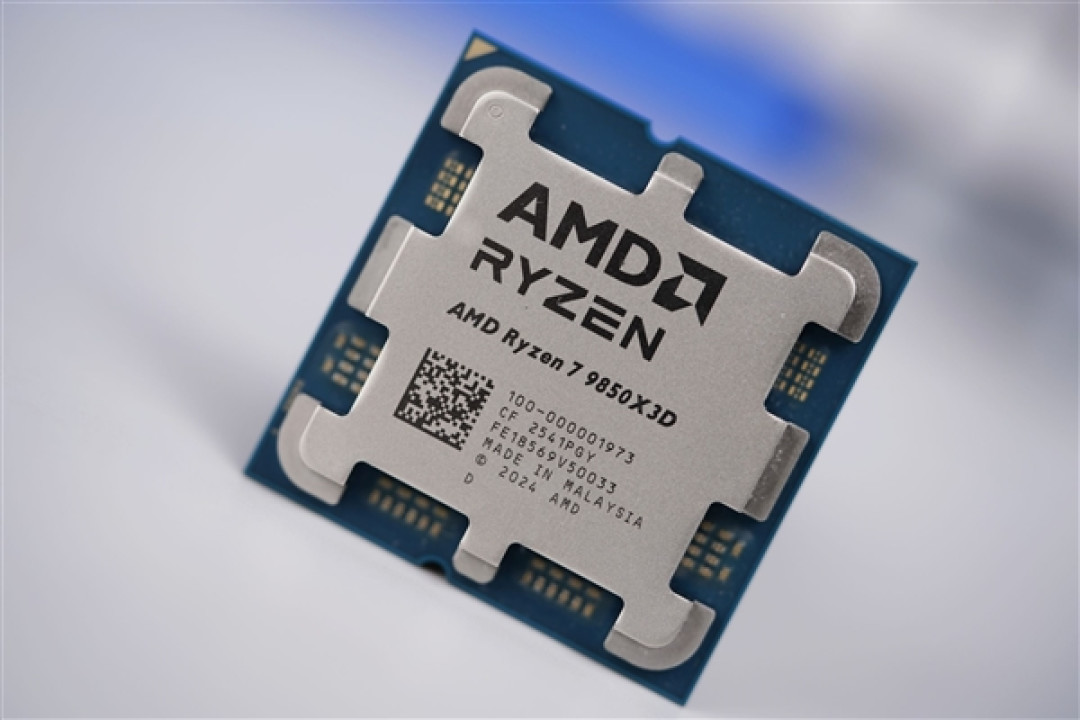 最强游戏处理器!锐龙7 9850X3D处理器图赏