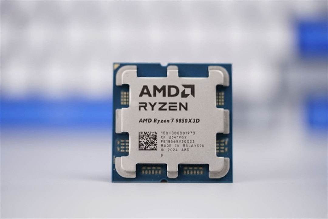 最强游戏处理器!锐龙7 9850X3D处理器图赏