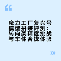 『火车模型』魔力工厂复兴号 完工