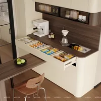 太实用了吧！餐边柜暗藏餐桌小户型的福音！