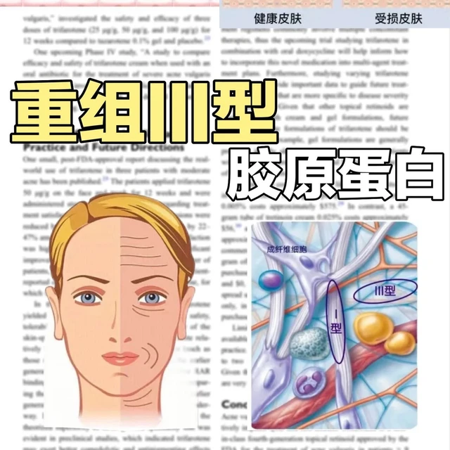 重组III型胶原！抗衰修护天花板✨