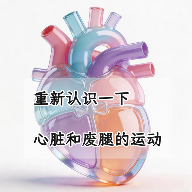 重新认识一下心脏和废腿的运动