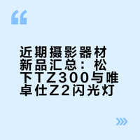 近期摄影器材新品汇总：松下TZ300与唯卓仕Z2闪光灯