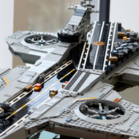 乐高新品消息 篇零：神盾天空母舰再现乐高世界！六款升级版人仔、多处内部彩蛋重现