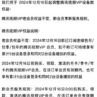 腾讯视频VIP权益变更引发诉讼,用户权益缩水成行业争议焦点