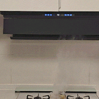 适合日式三眼灶的隐藏烟机要侧顶吸，西屋CA10又漂亮又吸的干净！