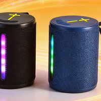 多彩灯光蓝牙音箱，多功能音频设备