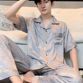 男生春夏家居服天花板✨向薇冰丝三件套太好穿