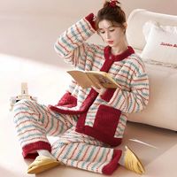 入冬本命暖绒睡衣！复古高级感直接焊在身上✨