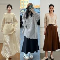 毛衣+半裙穿搭指南：3个核心思路与实操技巧