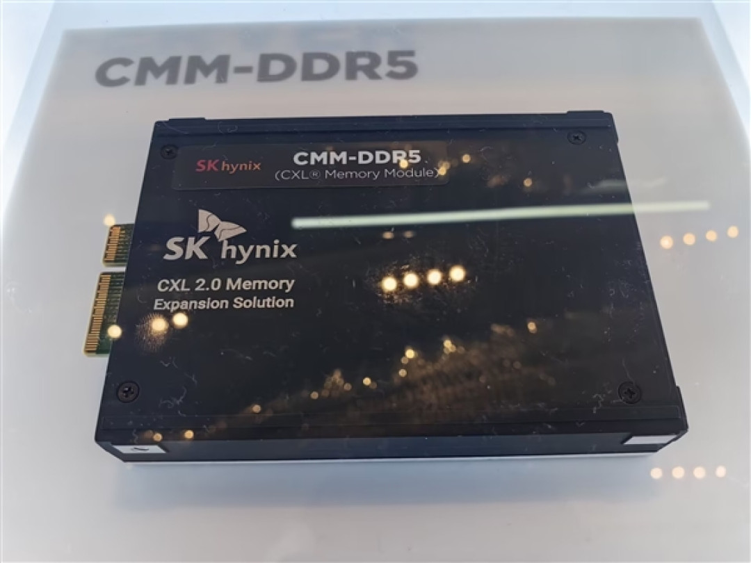 SK海力士亮出最新CMM-DDR5内存:单条128GB+、带宽36GB/s!