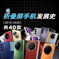 【发展史】8年时间40台折叠屏手机的来时路！谁能想到进化这么快 oppofindn6 荣耀magicv6 华为matex7 华为matexts 华为三折叠 三星zfold7