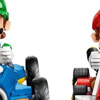 乐高套装开箱 篇零：路易吉终于有车了！相比马力欧赛车，乐高这款路易吉赛车表现怎样