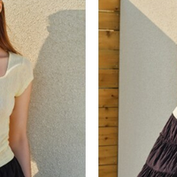 春夏显瘦神器 MusinsaStandard方领短袖T 恤，短款修身增加精致感