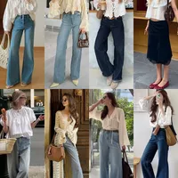 法式松弛｜白衫牛仔风