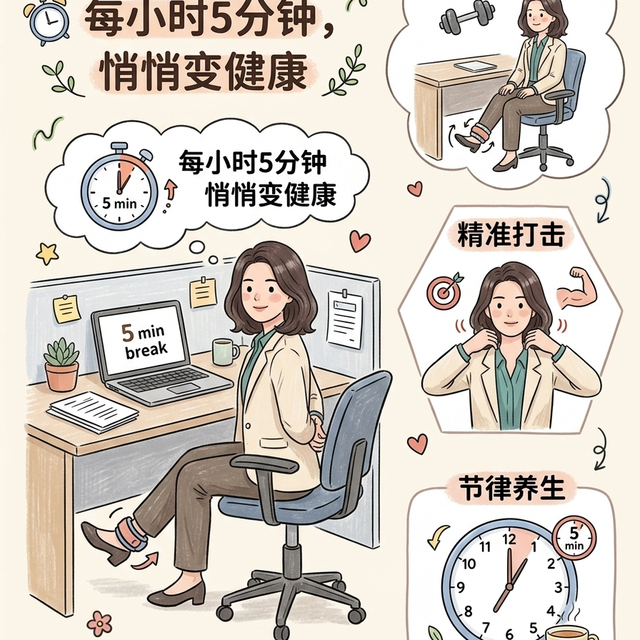 26年最火的轻养生法:把运动"拆碎"嵌入工作