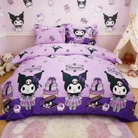 软乎乎纯棉四件套！睡进云朵里的舒服✨