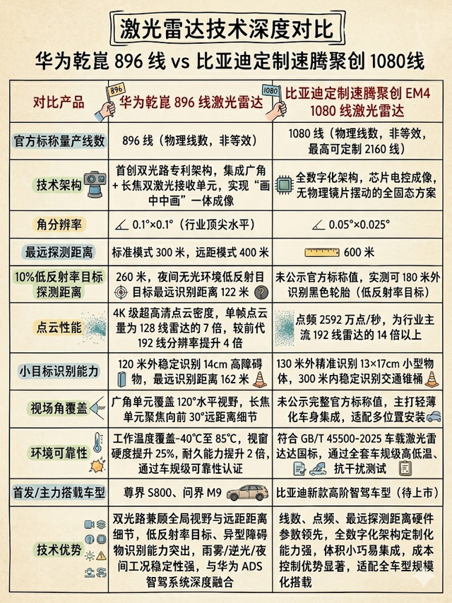 以前觉得192线激光雷达已经是天花板了，现在看，可能只是刚起步