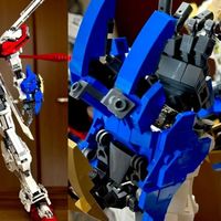 MOC机甲拼装看似高还原，实则扛不住娃玩三天——官方模型才是省心之选