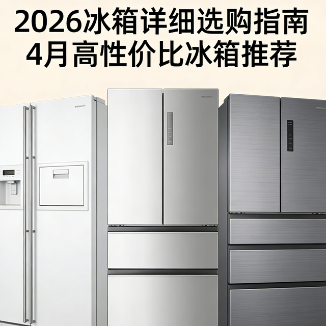 2026冰箱详细选购指南，4月高性价比冰箱推荐