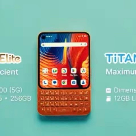 4.0 英寸小屏+ 4050mAh， 还有实体键盘！主打小屏实用旗舰手机。