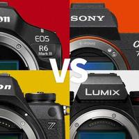 2024-2025中端无反相机横评：松下S1 II、佳能R6 Mark III等性能实测