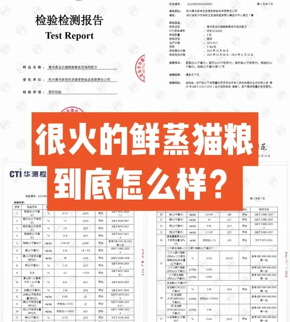 在职宠医扒扒爆火的鲜蒸猫粮