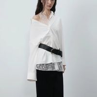 春季战袍！BLANCORERTW 蕾丝真两件白衬衫太绝了