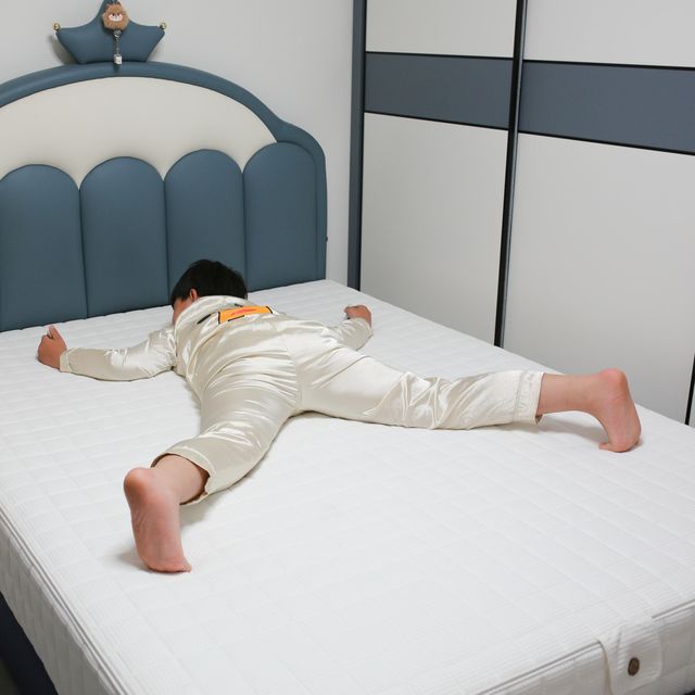 买到了满意的儿童房床垫——栖作坚果，0胶水、可拆洗、科学护脊