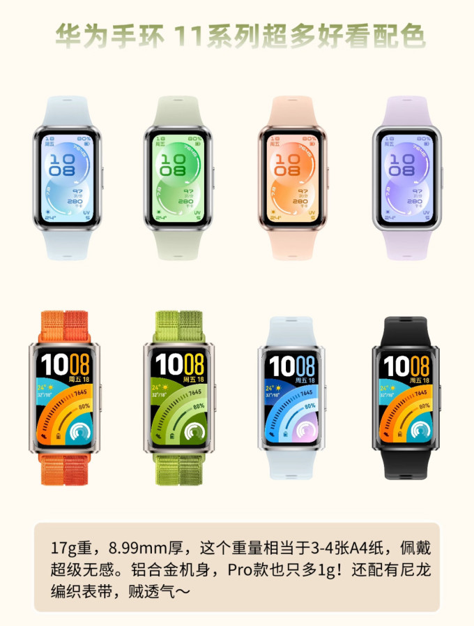 华为智能手环