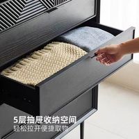 evitahome轻奢复古实木斗柜,藏住琐碎也装下温柔