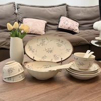 乔迁封神餐具｜釉下彩碗碟套装，把三餐吃成仪式感✨