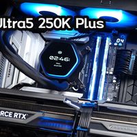 新品Ultra5 250K Plus 装机：铭瑄Z890终结者 酷冷至尊MF600 海韵Focus v5
