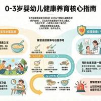卫健委《3岁以下婴幼儿健康养育照护指南》全解读：分龄实操与红线预警