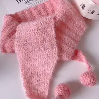 钩织儿童小围巾教程 视频最后有图解，可以参考图解调整大小的哦… 🧶：@雪妃尔毛线 魔法球 🎨：107