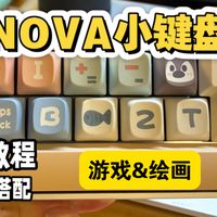 NOVA小键盘 安装避坑指南&按键DIY【LUMINKEY】